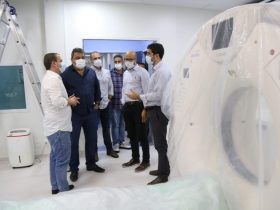 Comitiva faz visita técnica à reforma do Hospital de Saracuruna