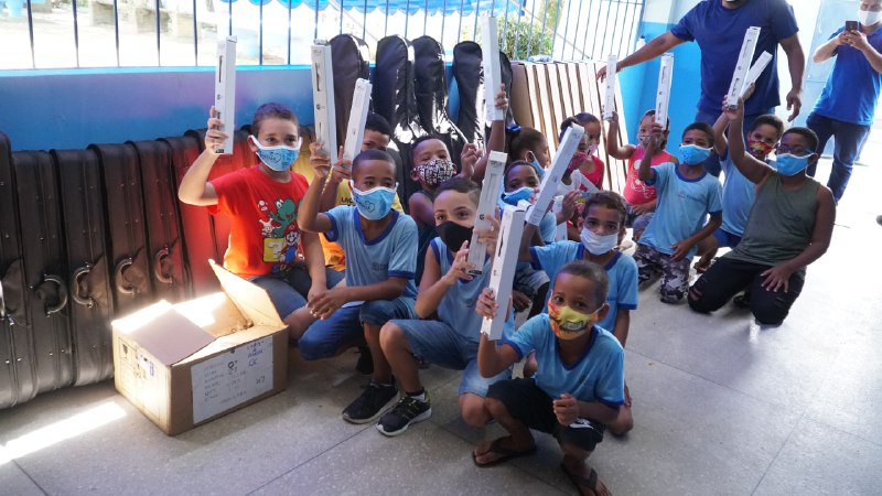 Tanguá entrega 500 instrumentos musicais para escolas da rede municipal