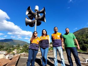 Defesa Civil de Teresópolis faz vistoria em sirenes do Sistema de Alerta e Alarme da cidade