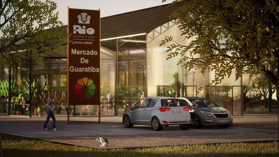 Rio-Urbe inicia construção do mercado de plantas de Guaratiba, na Zona Oeste da capital