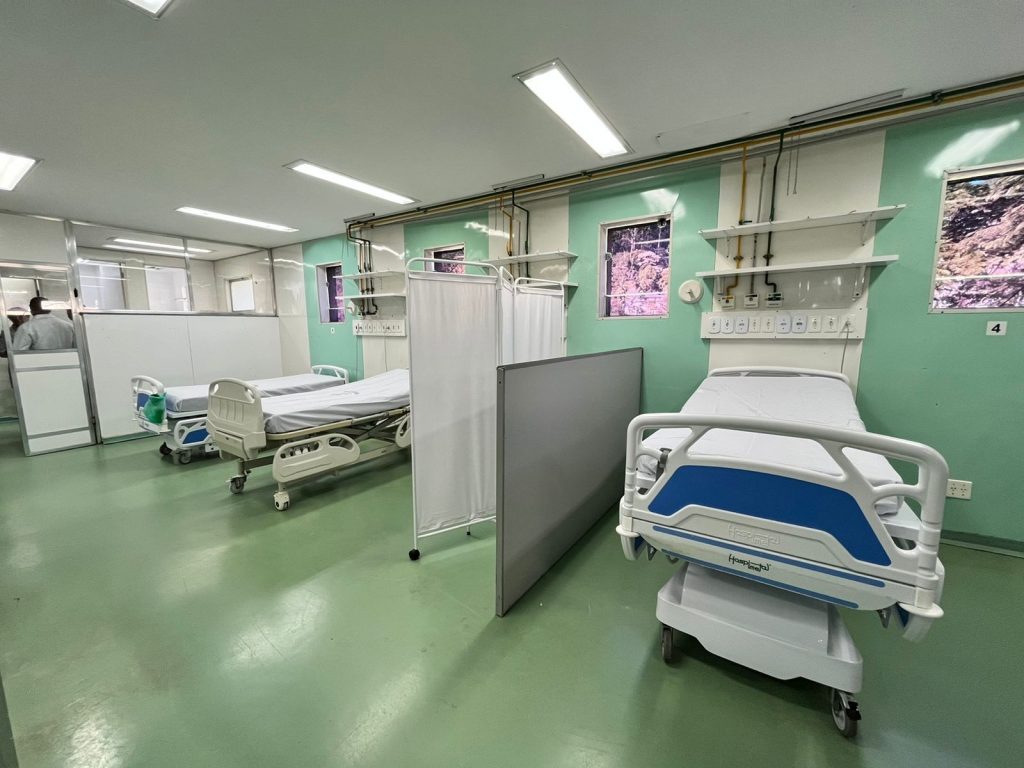 Nova enfermaria do Raul Sertã, em Nova Friburgo, já atende pacientes