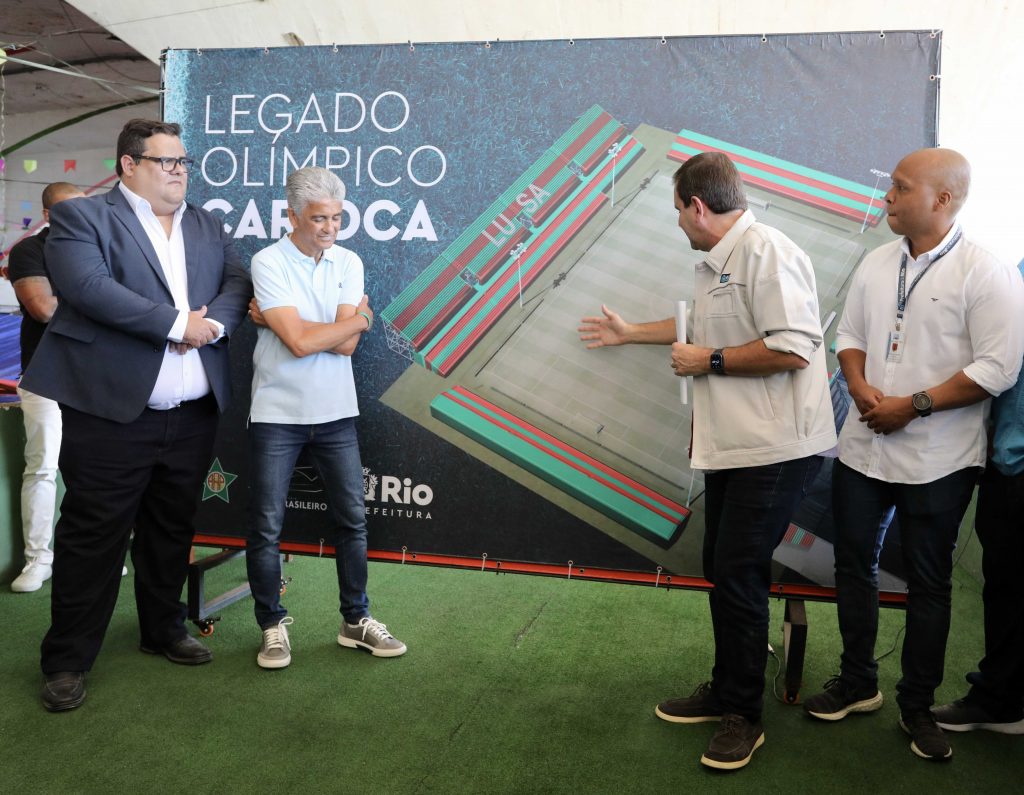 Portuguesa da Ilha recebe estrutura da Arena do Futuro como parte do plano de Legado Olímpico