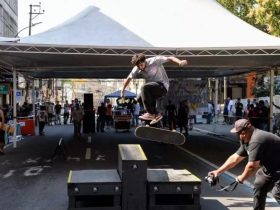 Centenas de pessoas acompanharam o Skate Day em Barra Mansa