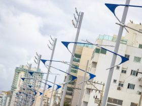 Praias Campista e Cavaleiros, em Macaé, ganham nova iluminação com lâmpadas LED