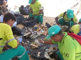 Ações de sustentabilidade recolhem lixo de quatro praias de Cabo Frio