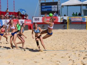 Maricá sediará quatro torneios de handebol de praia até 18 de setembro. Veja a programação