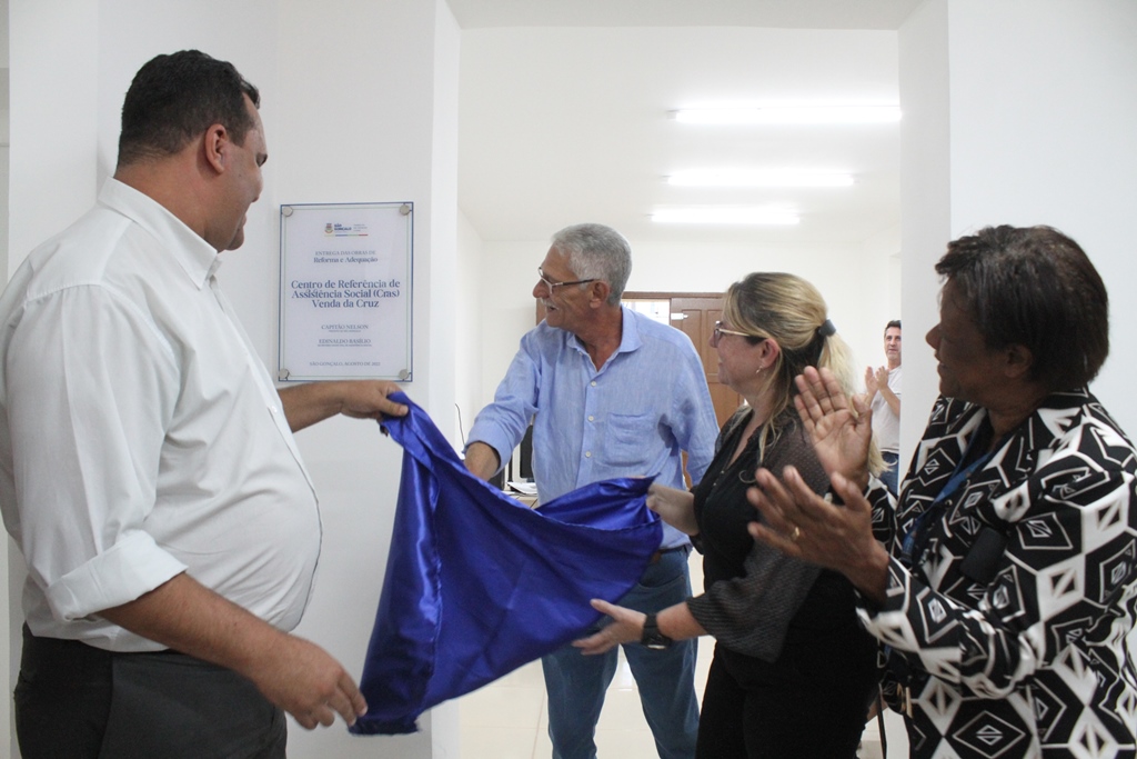 Prefeitura de São Gonçalo reforma centro de assistência social em Venda da Cruz