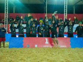 Equipe de Niterói é destaque da Copa do Brasil de Handebol de praia, disputada em Maricá