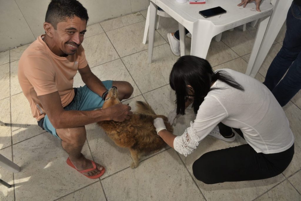 Mais de 11 mil animais vacinados contra raiva em Maricá na campanha deste sábado