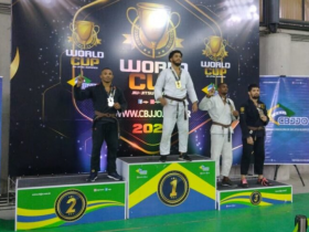 Atleta de Quissamã é vice-campeão da Copa do Mundo de Jiu-jitsu