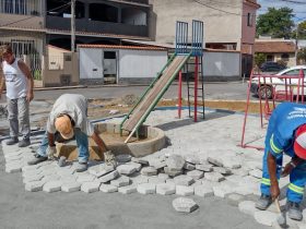 Prefeitura de Volta Redonda investe em lazer e constrói duas praças enquanto reforma três