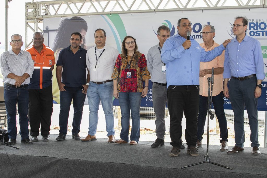 Prefeitura de Rio das Ostras marca início das obras da Adutora de Água Tratada do Contorno