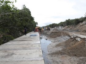 Em fase inicial, obra do Valão de Cem Braças, em Búzios, já transforma o cenário da região