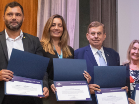 Presidente em exercício da Firjan participa da cerimônia de posse da diretoria do Sebrae Rio