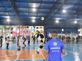 Seletiva para time de vôlei feminino do Maricá Cidade Olímpica conta com mais de 40 meninas