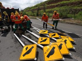 <strong>Rodovia do Contorno, em Volta Redonda, tem segurança reforçada contra acidentes</strong>