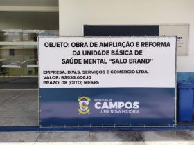 Prefeitura inicia obras para ampliar saúde mental em Campos