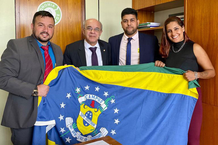 Representantes do Departamento da Juventude de Campos vão a Brasília-DF para debate