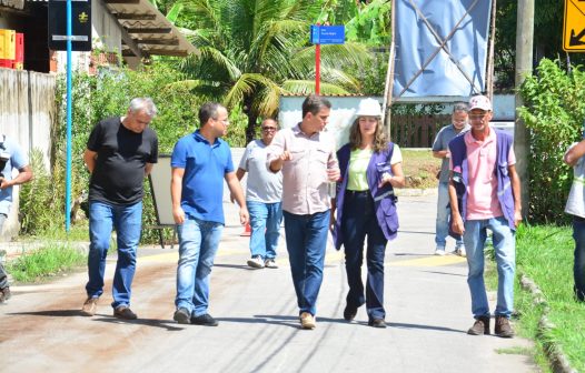 Prefeito de Maricá visita obras de ampliação de Estação de Tratamento de Água de Ponta Negra
