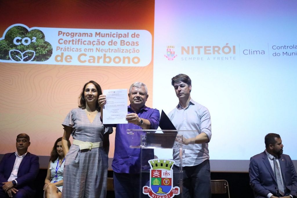 Prefeitura de Niterói lança o Programa de Certificação de Boas Práticas em Neutralização de Carbono