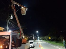 Prefeitura de Petrópolis conclui instalação de iluminação de LED em corredor movimentado