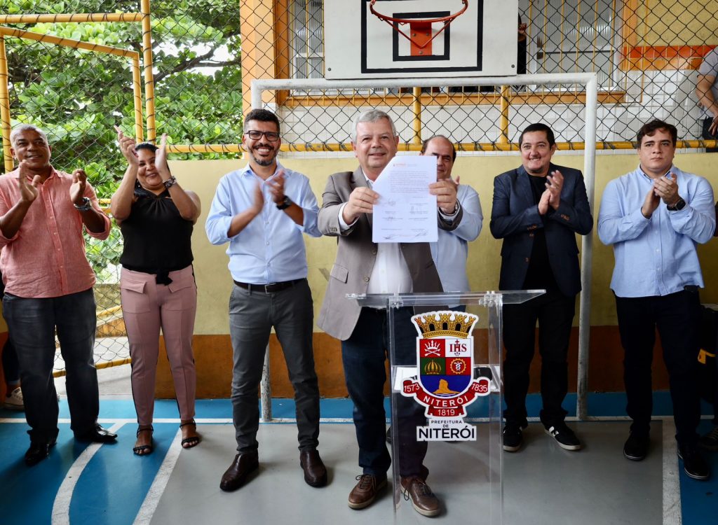 Prefeitura de Niterói inicia a construção da Unidade Municipal de Educação Infantil no bairro da Ponta d’Areia