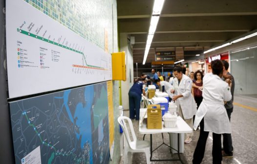 Vacinação na Central do Brasil nesta sexta-feira