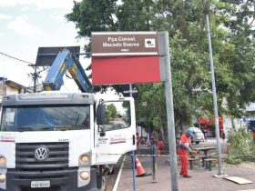 Maricá faz obras na Praça do Turismo