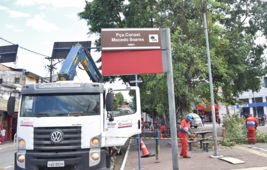 Maricá faz obras na Praça do Turismo
