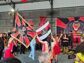 Imperadores Rubro Negros e Embalixo fazem conscientização sobre lixo no carnaval