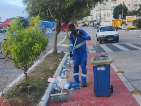 Macaé tem esquema especial de limpeza pós-carnaval