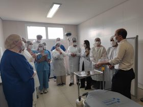 Hospital em Maricá recebe estudantes de medicina dos EUA