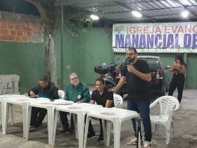 Rodrigo Kekeu reúne lideranças no Centro de Nilópolis