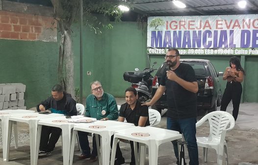 Rodrigo Kekeu reúne lideranças no Centro de Nilópolis