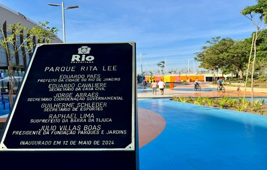 Parque Rita Lee é inaugurado na Barra da Tijuca