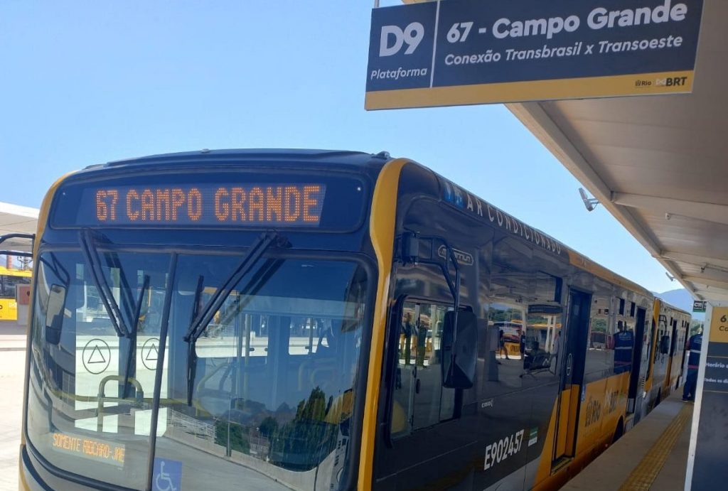 Nova linha do BRT conecta terminais Campo Grande e Deodoro