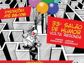 Salão de Humor de Volta Redonda tem inscrições abertas até dia 26