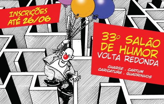 Salão de Humor de Volta Redonda tem inscrições abertas até dia 26