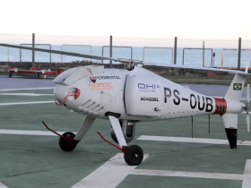 Petrobras testa aeronave sem piloto para transporte de cargas