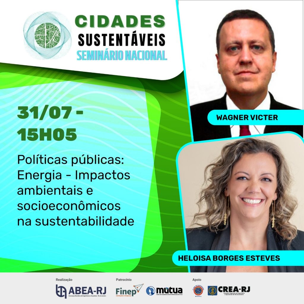 Cidades Sustentáveis - Seminário Nacional reúne especialistas no Rio