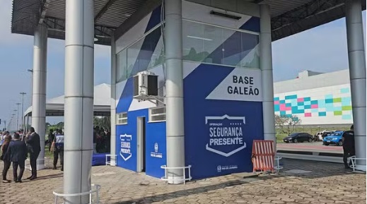 Base do Galeão Presente reforça segurança na região do aeroporto