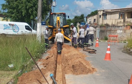 Extensão de rede de água avança em Queimados