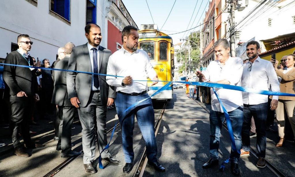 Bonde de Santa Teresa: primeiro trecho das obras é inaugurado