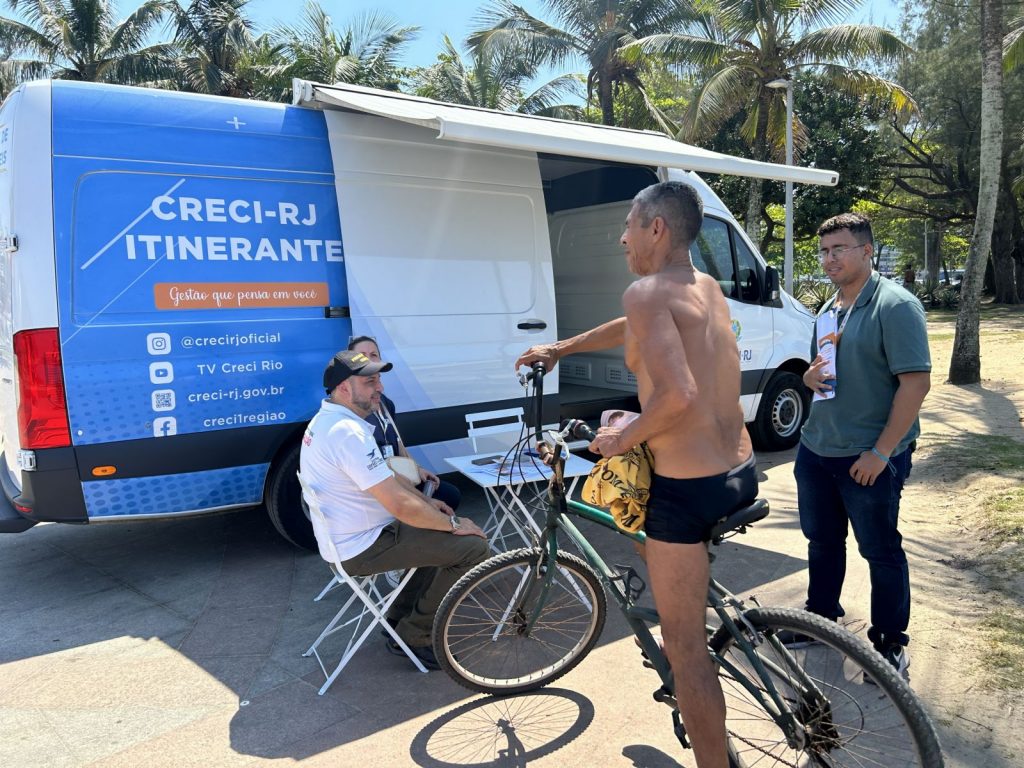 Creci-RJ Itinerante faz parada na Praça do Pontal, no Recreio