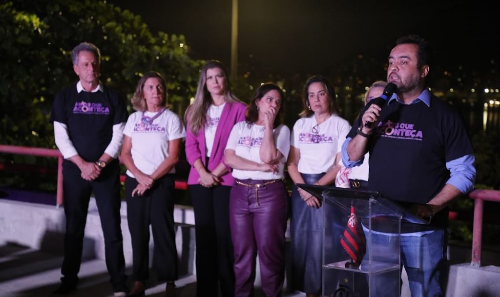 Violência contra mulher: Estado e Flamengo assinam protocolo