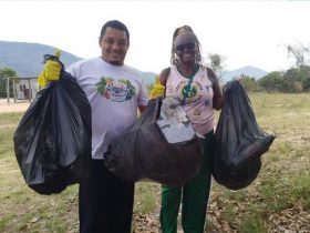 Lagoa de São Bento recebe ação no Dia Mundial da Limpeza