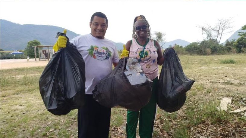 Lagoa de São Bento recebe ação no Dia Mundial da Limpeza