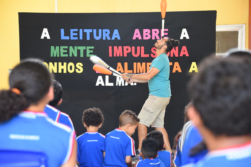 Caravana da Cultura leva arte e conscientização ao Espraiado