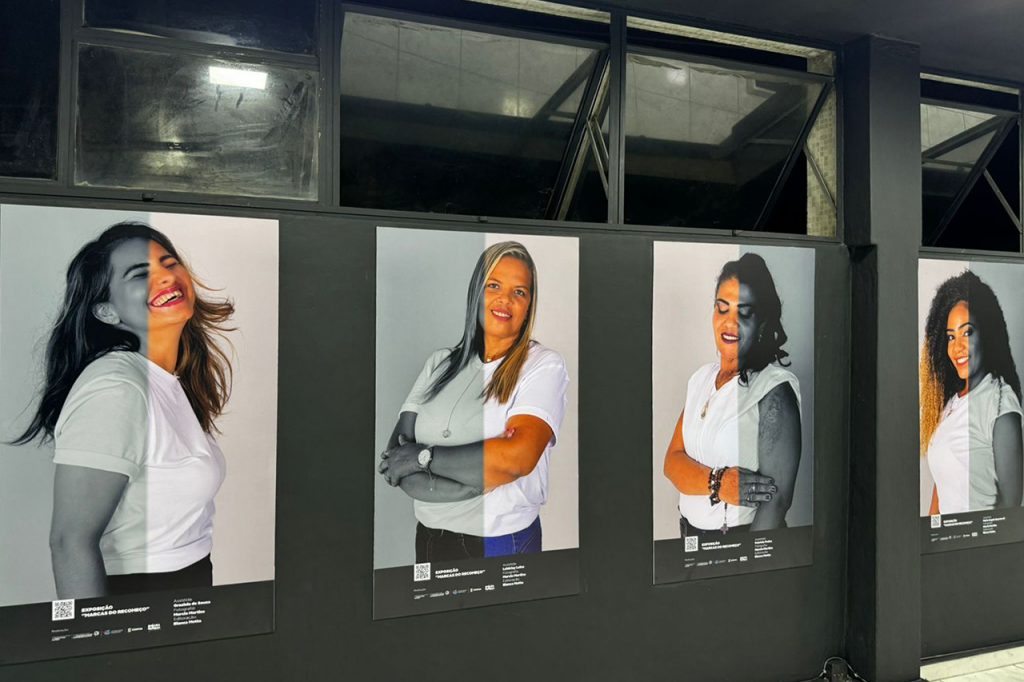 Exposição alerta para violência contra mulheres em Campos