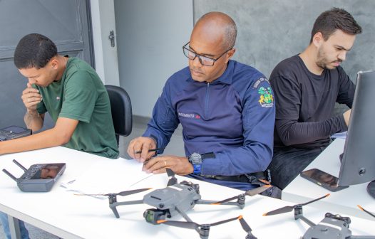 Drones são utilizados em trabalhos preventivos em Mesquita